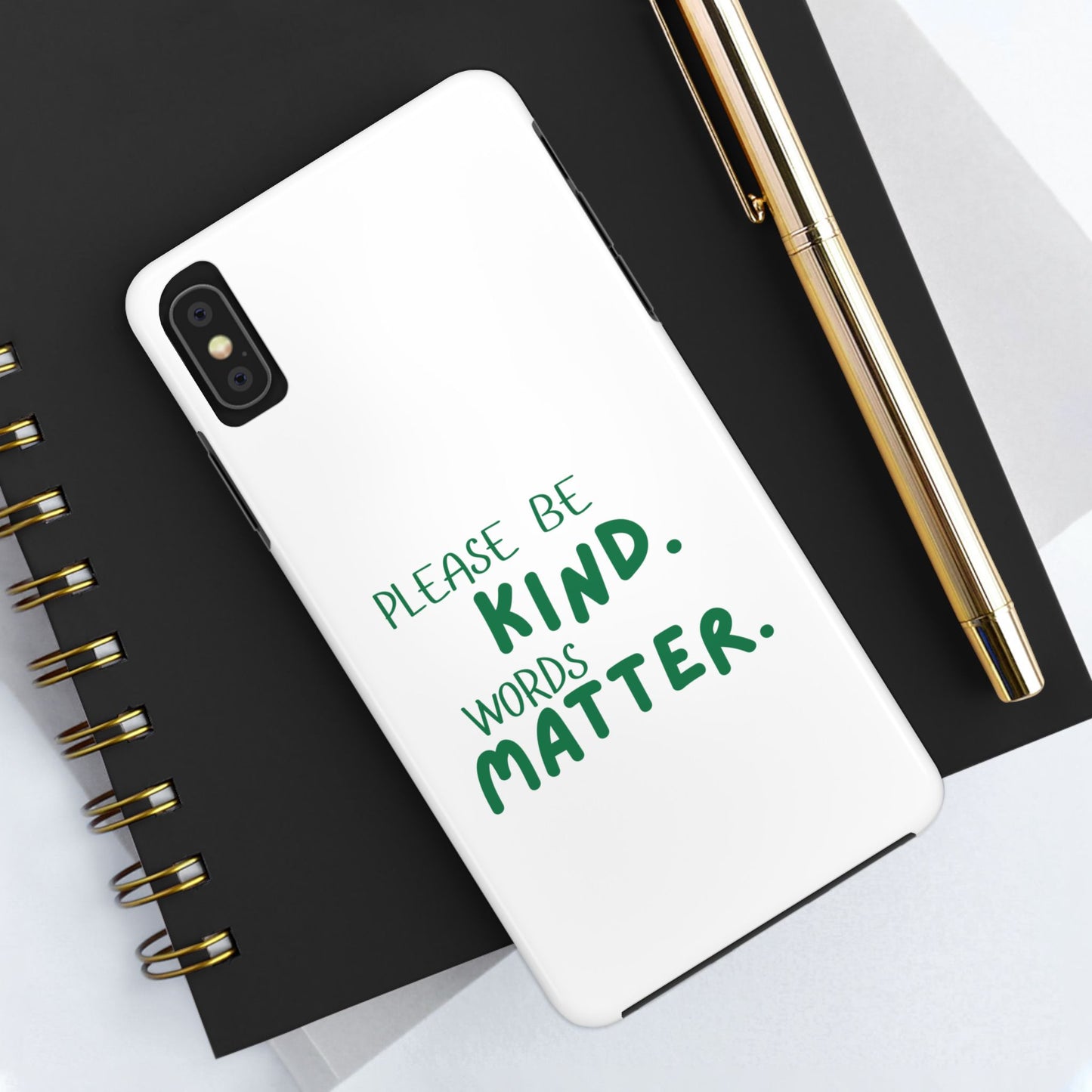 Kindness Matters Phone Case - Tough Phone Cases for Supportive Souls, Gift for Friends, Motivational, Kindness Message, Teacher Gift, [...]