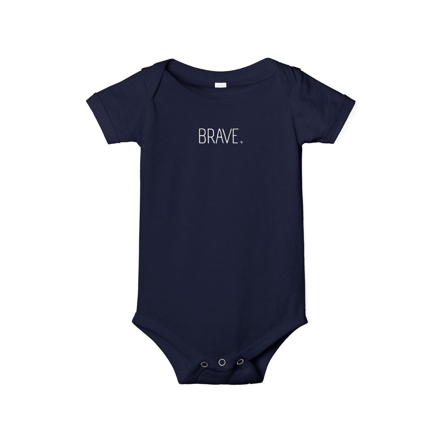 BRAVE. Infant Onesie – Minimalist Baby Bodysuit Newborn Gift