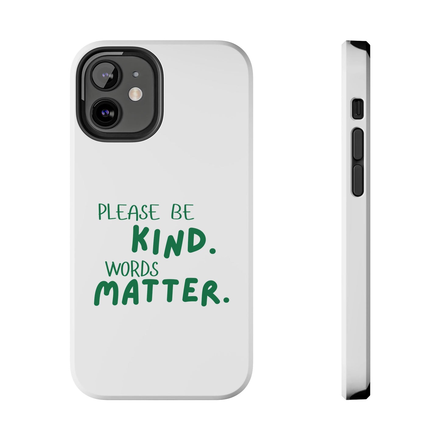 Kindness Matters Phone Case - Tough Phone Cases for Supportive Souls, Gift for Friends, Motivational, Kindness Message, Teacher Gift, [...]