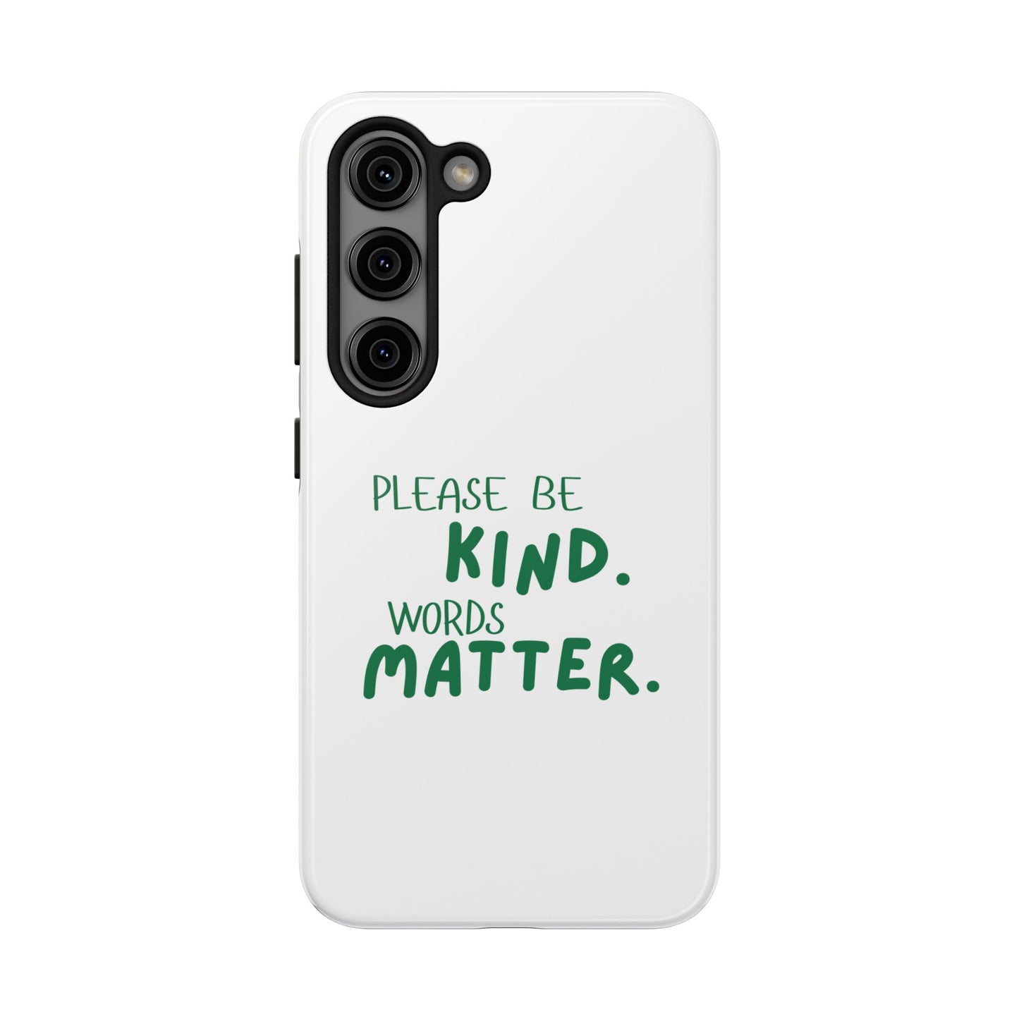 Kindness Matters Phone Case - Tough Phone Cases for Supportive Souls, Gift for Friends, Motivational, Kindness Message, Teacher Gift, [...]