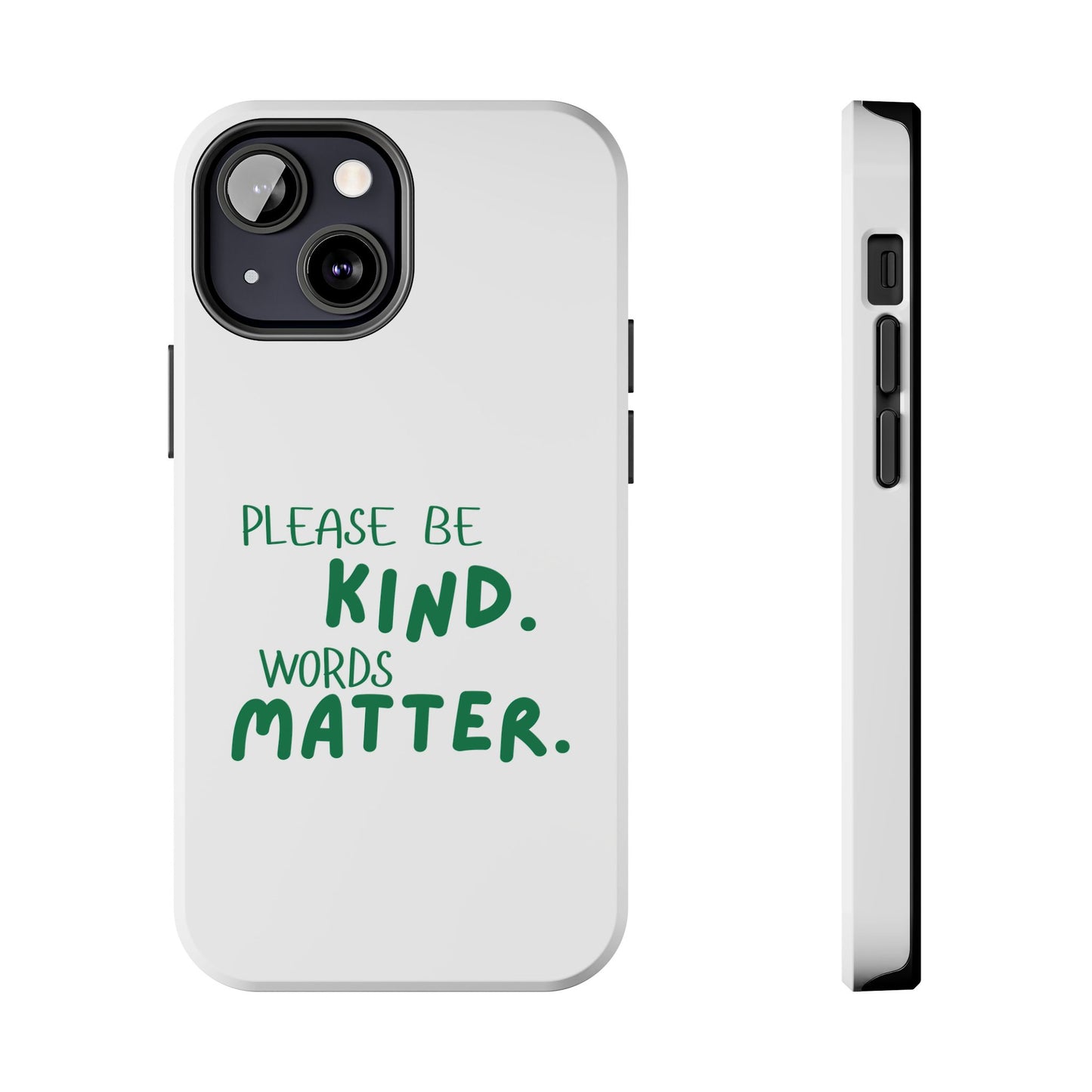 Kindness Matters Phone Case - Tough Phone Cases for Supportive Souls, Gift for Friends, Motivational, Kindness Message, Teacher Gift, [...]