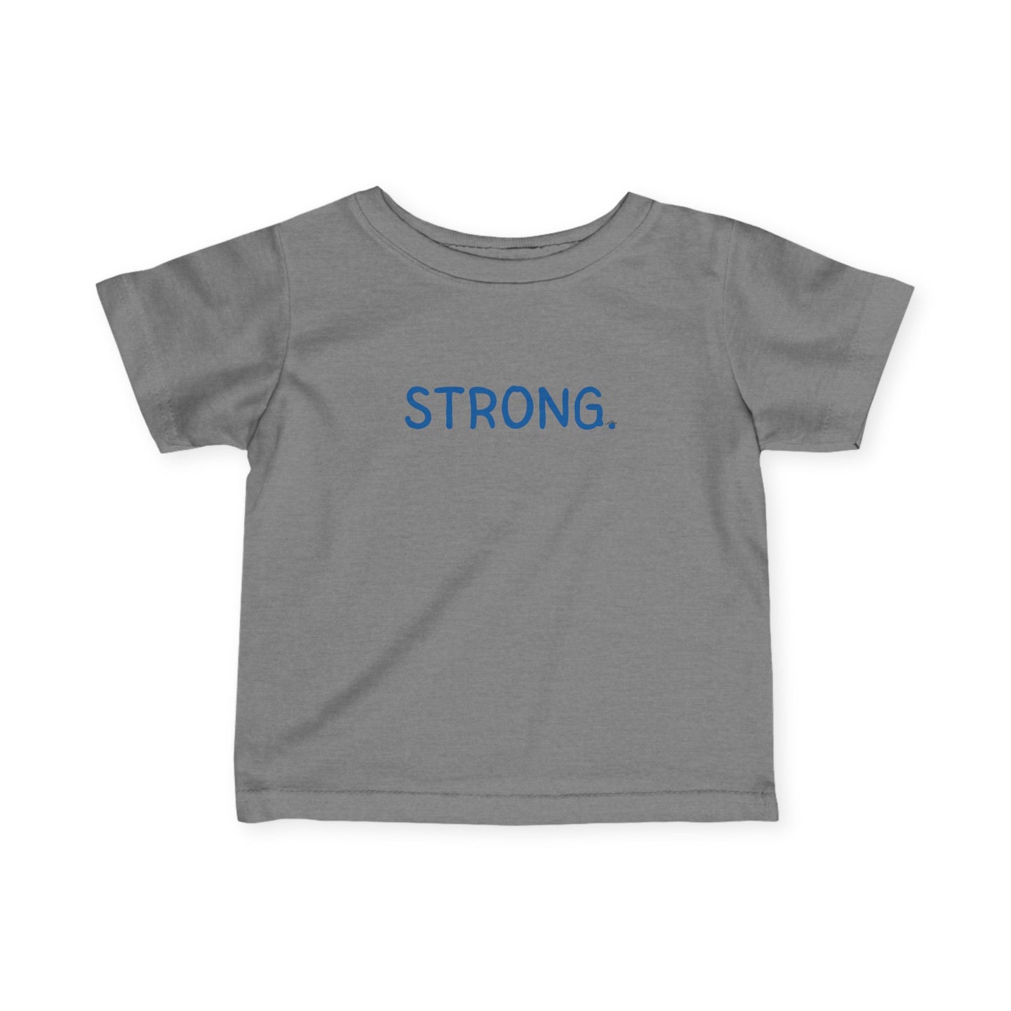 "STRONG." Baby Shirt | Minimalist Empowerment Baby Gift