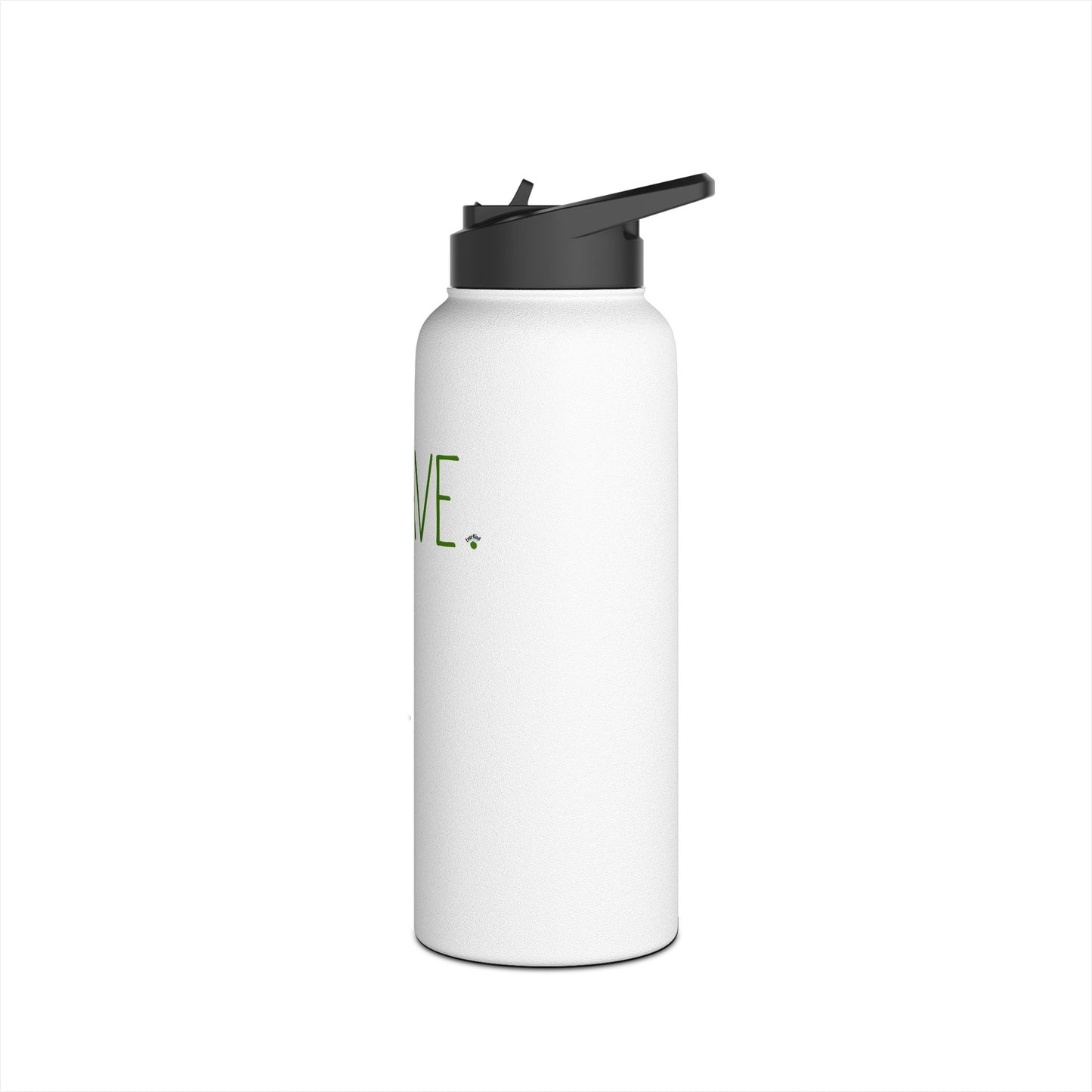 "BRAVE." Stainless Steel Water Bottle — Inspirational Insulated Bottle, Eco Friendly