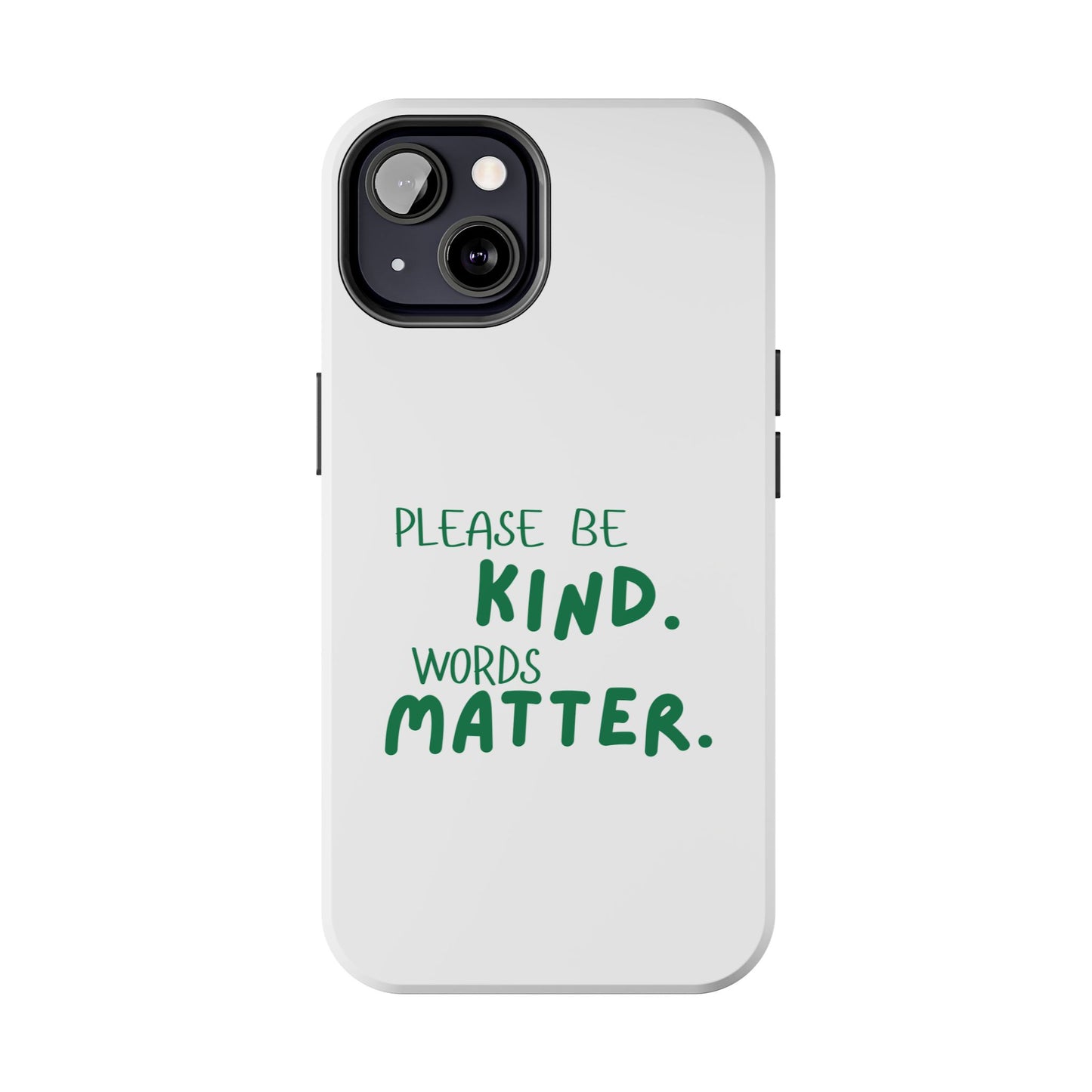 Kindness Matters Phone Case - Tough Phone Cases for Supportive Souls, Gift for Friends, Motivational, Kindness Message, Teacher Gift, [...]