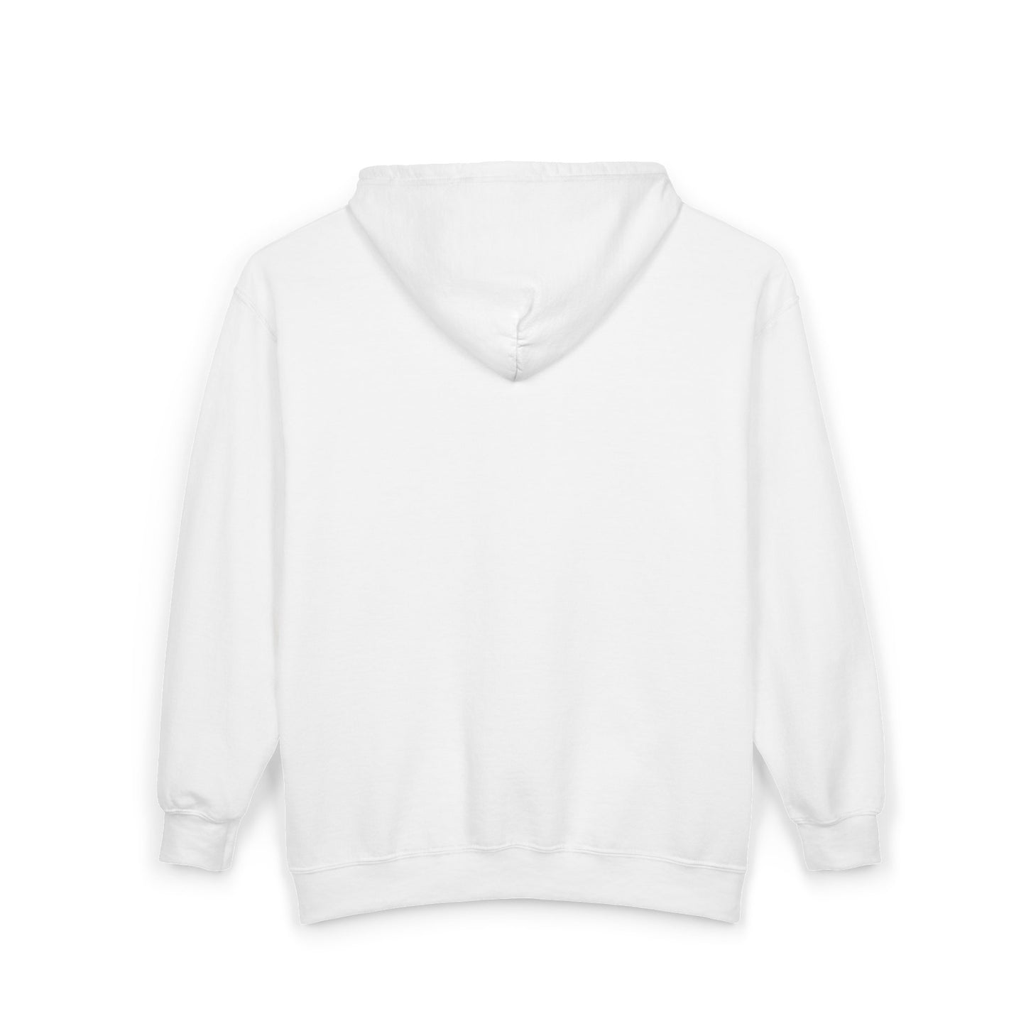 "grateful." Embroidered Full Zip Hoodie – Minimalist Affirmation Hoodie with Flower