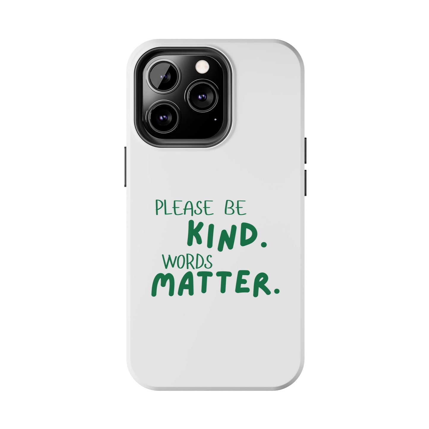 Kindness Matters Phone Case - Tough Phone Cases for Supportive Souls, Gift for Friends, Motivational, Kindness Message, Teacher Gift, [...]