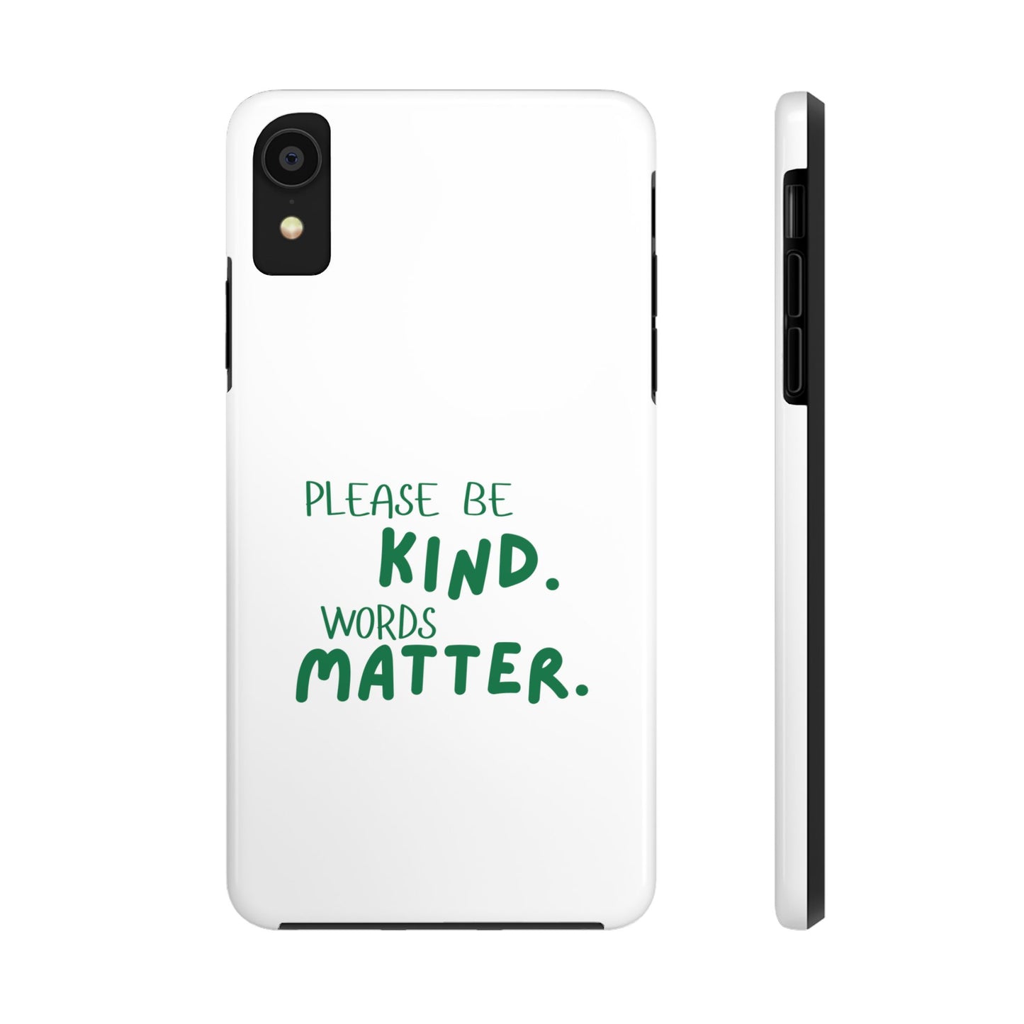 Kindness Matters Phone Case - Tough Phone Cases for Supportive Souls, Gift for Friends, Motivational, Kindness Message, Teacher Gift, [...]
