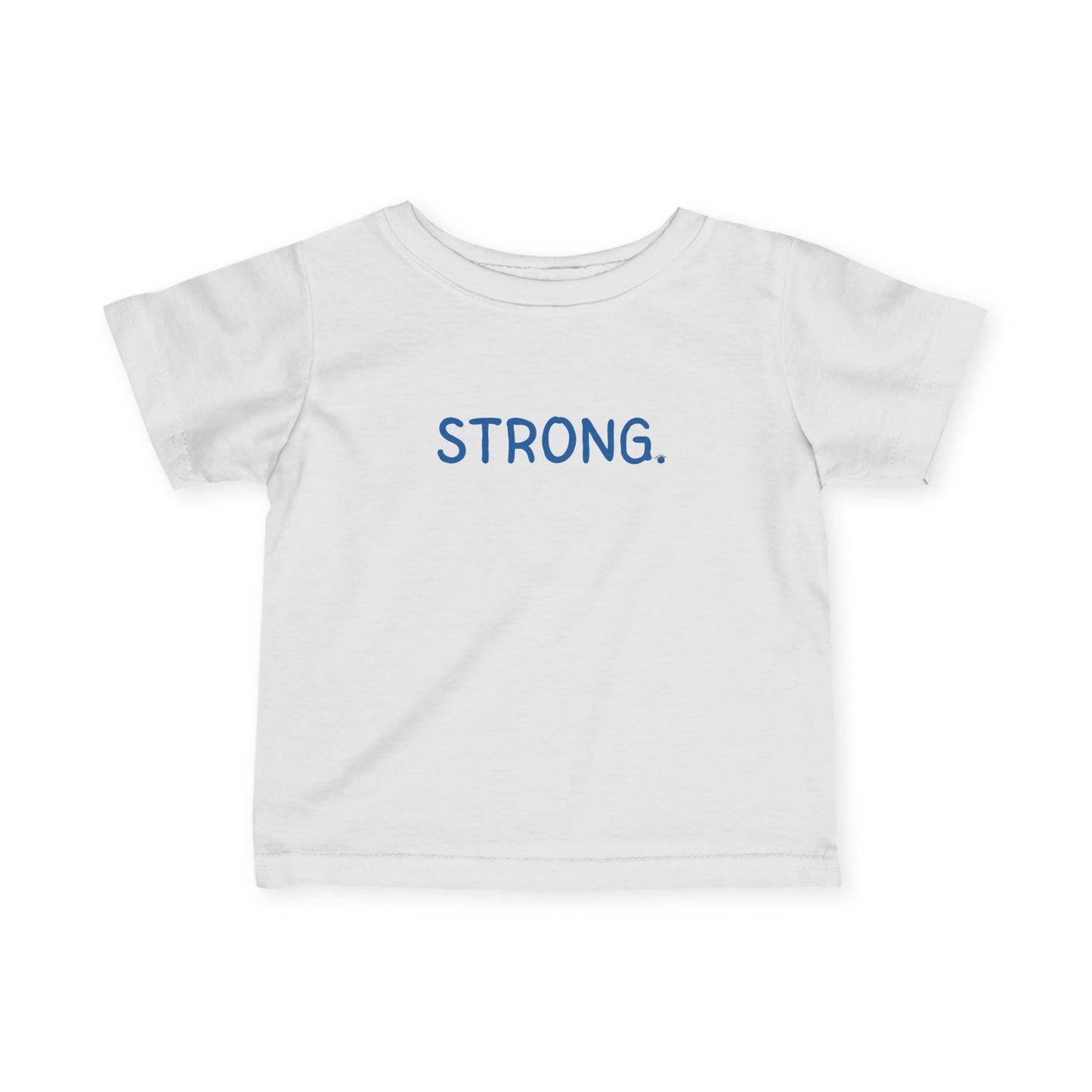 "STRONG." Baby Shirt | Minimalist Empowerment Baby Gift