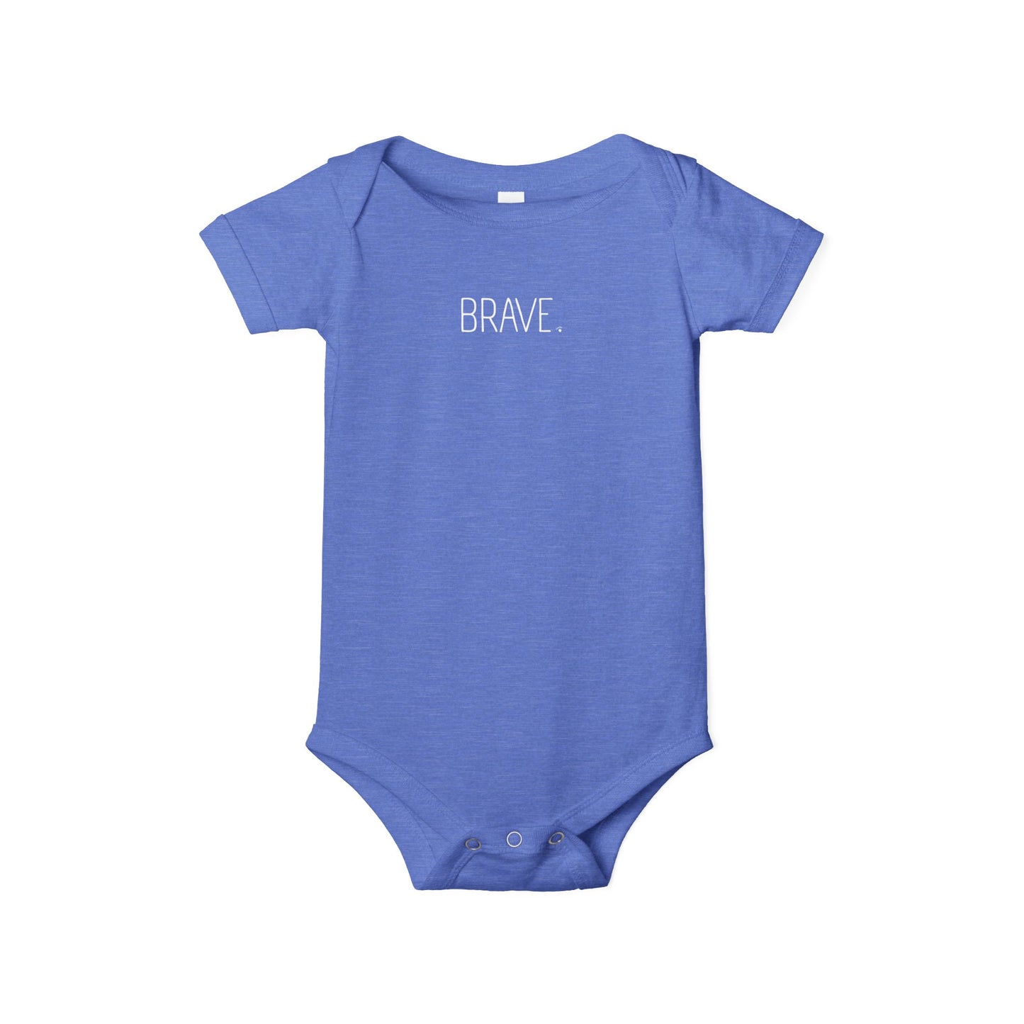 BRAVE. Infant Onesie – Minimalist Baby Bodysuit Newborn Gift