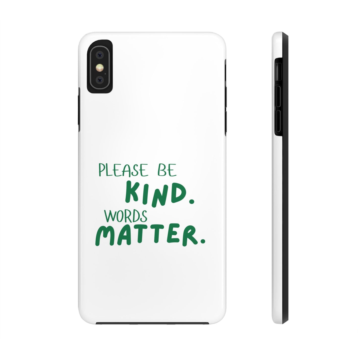 Kindness Matters Phone Case - Tough Phone Cases for Supportive Souls, Gift for Friends, Motivational, Kindness Message, Teacher Gift, [...]